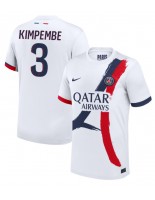 Paris Saint-Germain Presnel Kimpembe #3 Vieraspaita 2024-25 Lyhythihainen